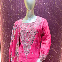 Bright Rani Chinon Chiffon Palazzo Set - Master