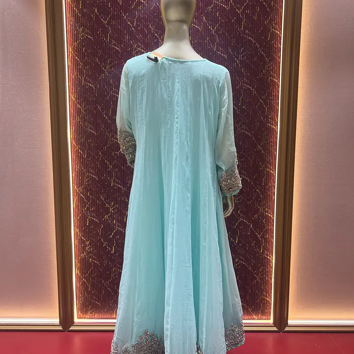 KhudaBaksh Light Blue Angrakha Set - Master