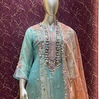 Khudabaksh Pista Elegance Pant Set - Master