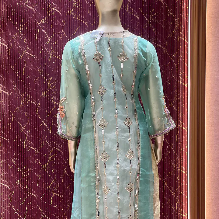 Khudabaksh Pista Elegance Pant Set - Master