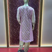 Khudabaksh Pink Straight Shirt Pant Set - Master