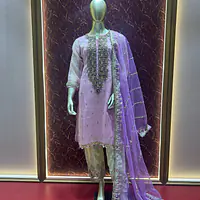 Khudabaksh Pink Straight Shirt Pant Set - Master