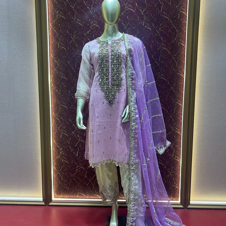 Khudabaksh Pink Straight Shirt Pant Set - Master