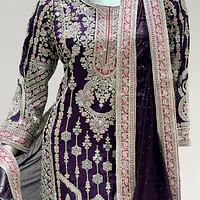 Banarasi Chic Straight Pant Set - Master