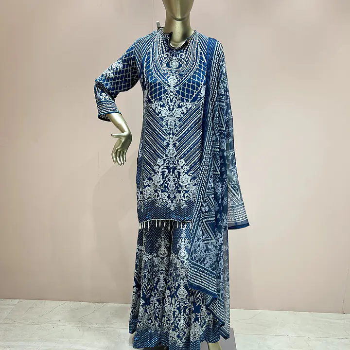 Elegant Printed Palazzo Set - Master