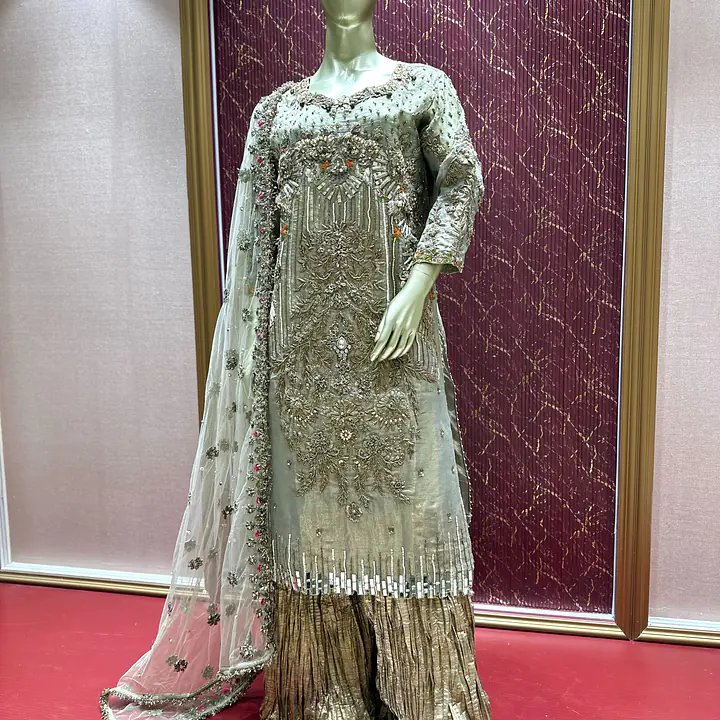 Khudabaksh Elegance Tissue Palazzo - Master