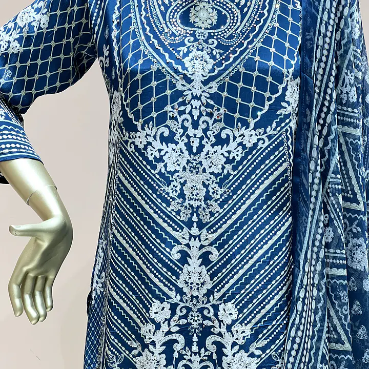 Elegant Printed Palazzo Set - Master