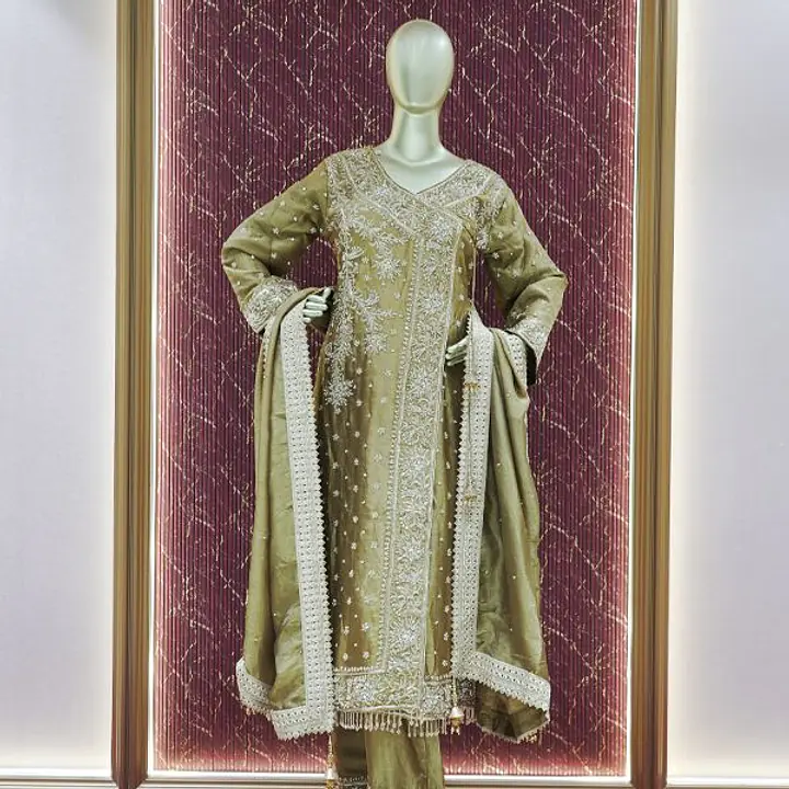 Chiku Elegance Tissue Angrakha Set - Master