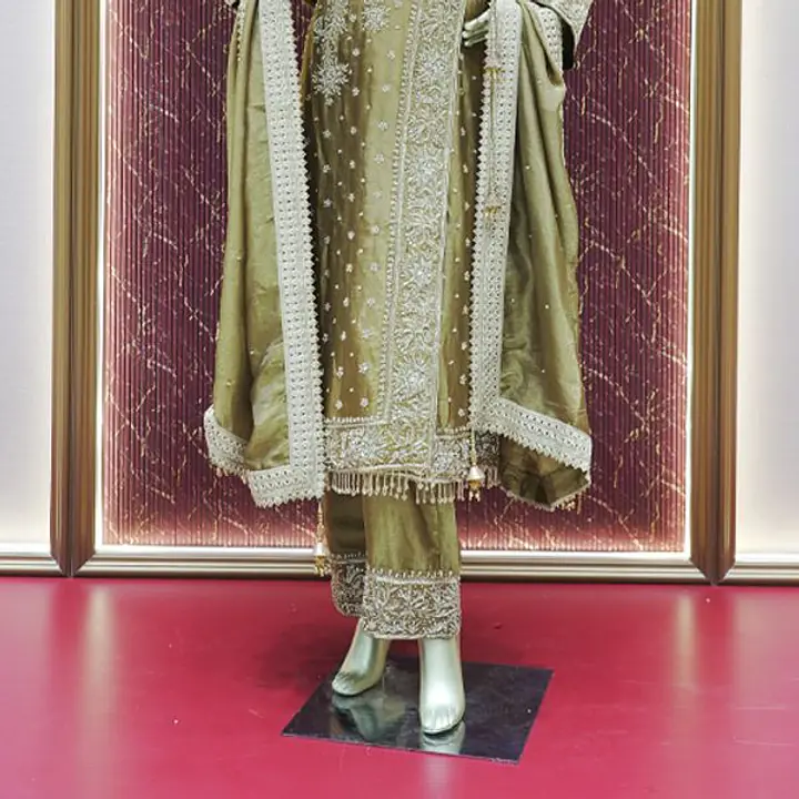 Chiku Elegance Tissue Angrakha Set - Master