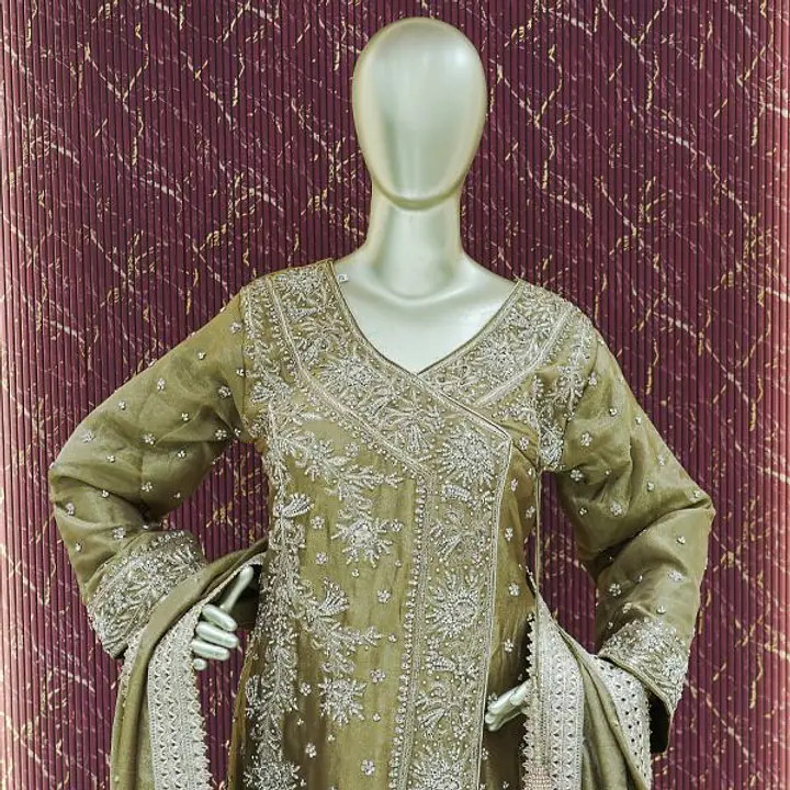 Chiku Elegance Tissue Angrakha Set - Master