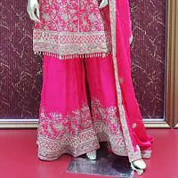 Rani  Chinon Chiffon Palazzo Set - Master