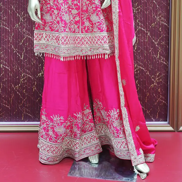 Rani  Chinon Chiffon Palazzo Set - Master