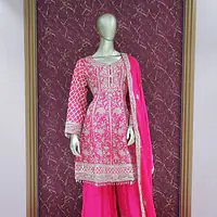 Rani  Chinon Chiffon Palazzo Set - Master