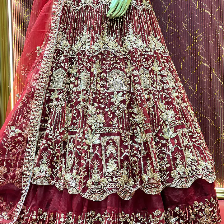 Maroon Indo Western  Set - Master