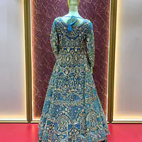 Blue Indo Western  Set - Master