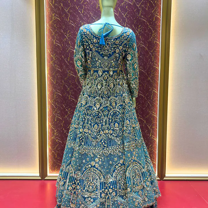 Blue Indo Western  Set - Master